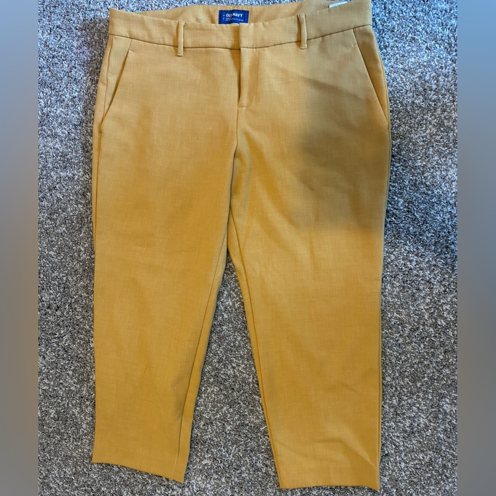 Mustard dress pants